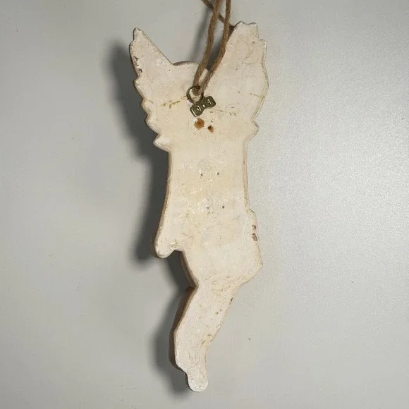 Vintage Baby Cherub Angel Gold Art Deco Wall Decor French Old World Cottagecore - Picture 4 of 5